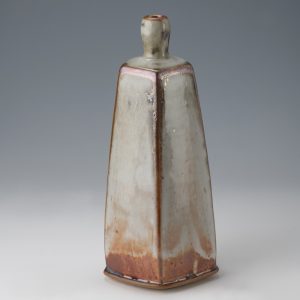 James Hake Ceramics - Shino Bottle.